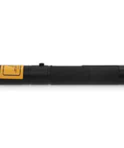 Side view of the 200 mW green laser pointer with push button