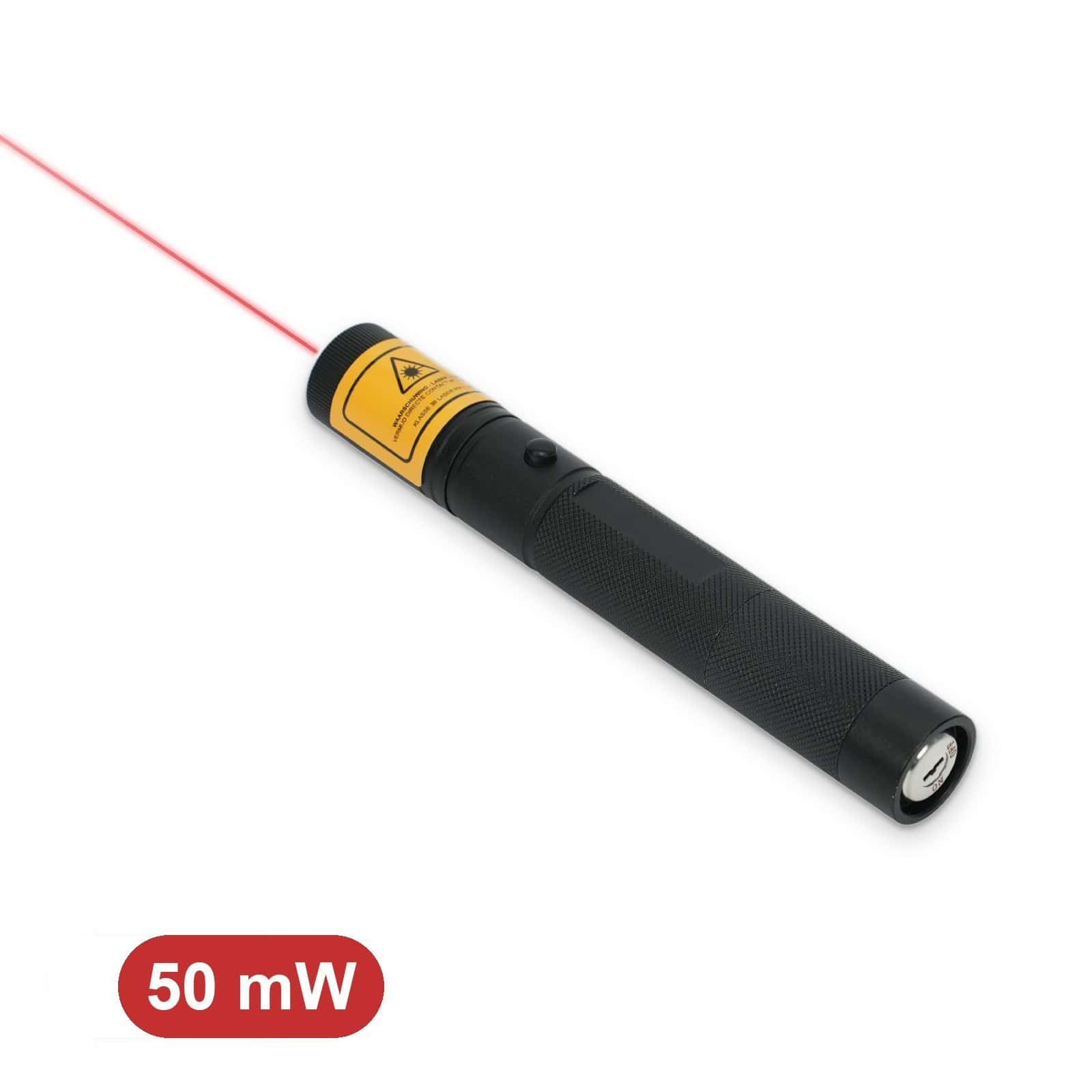 Emax 50 mW red laser pointer with red laser beam