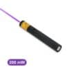 Emax 200 mW purple laser pointer with purple laser beam