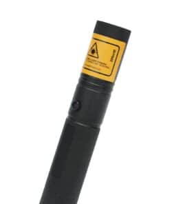 Class 3B label with 200 mW on the red laser pointer