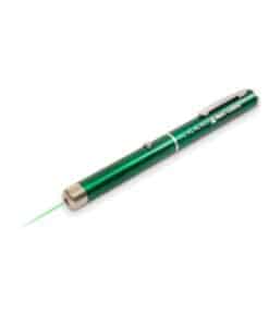 Green laser pointer pen with a green 532nm beam, Emax