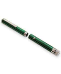 Green laser pointer with pattern caps, unscrewed for the batteries, Emax