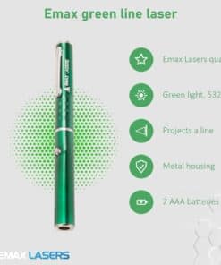 Features of the Emax green line laser