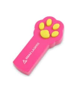 Red laser pointer for pets in a pink paw shape, Emax