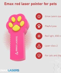 Features of the Emax red laser pointer for pets