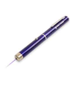 Purple laser pointer pen with a violet 405nm beam, Emax