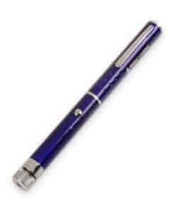Purple laser pen with a pattern cap on the tip, Emax