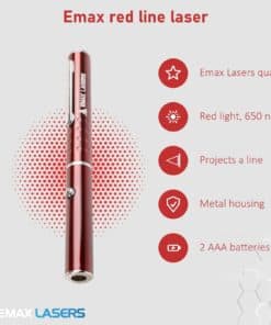 Features of the Emax red line laser